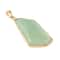 12 Pack: Green Aventurine Irregular Pendant by Bead Landing™